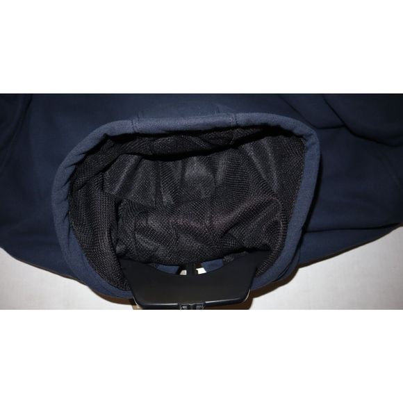 Carhartt Men's Sz L Dark Blue Rain Defender Thermal Lined Hooded Sweatshirt $200 - Picture 11 of 13